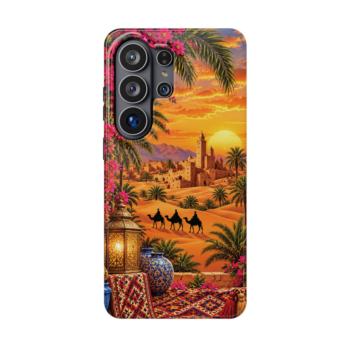 Sahara Heritage — Magnetic Impact-Resistant iPhone Cover