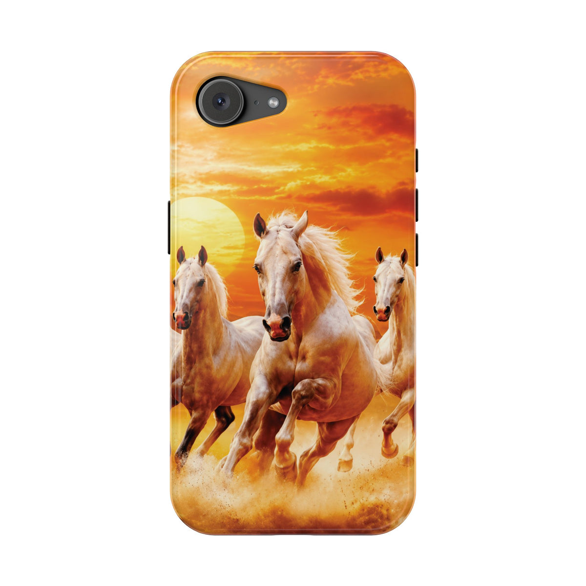 Atlas Horses - Moroccan Sunset — Magnetic Impact-Resistant iPhone Cover