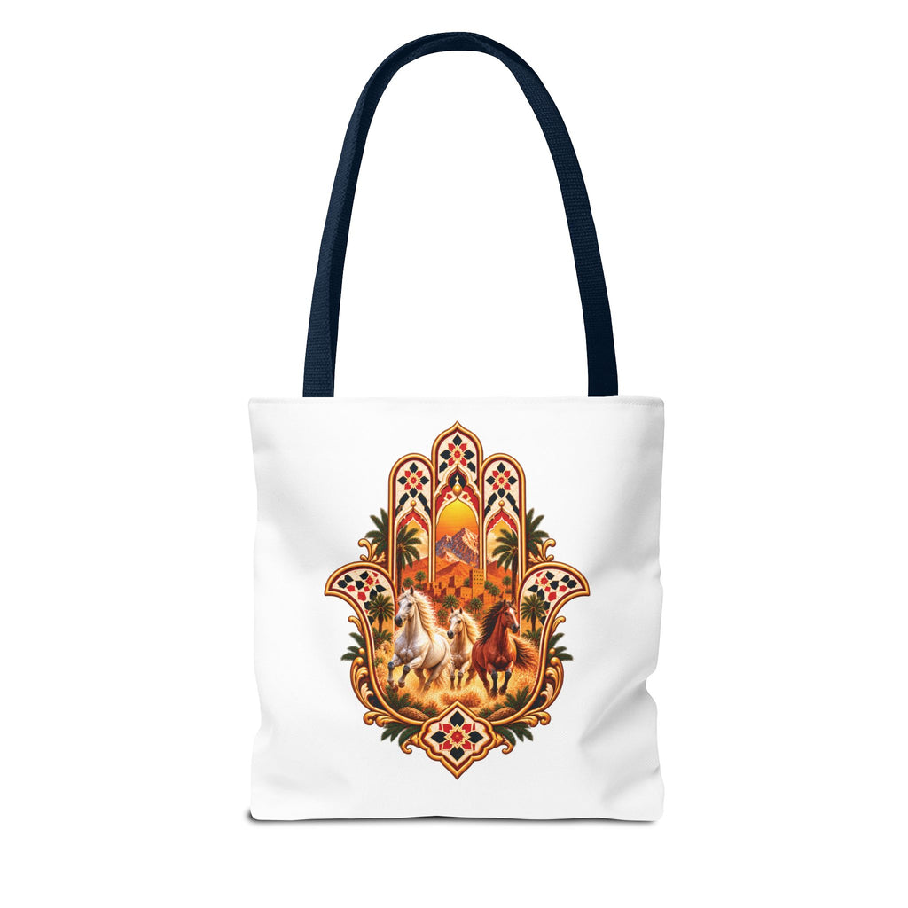 Horses of Atlas Tote Bag (AOP)