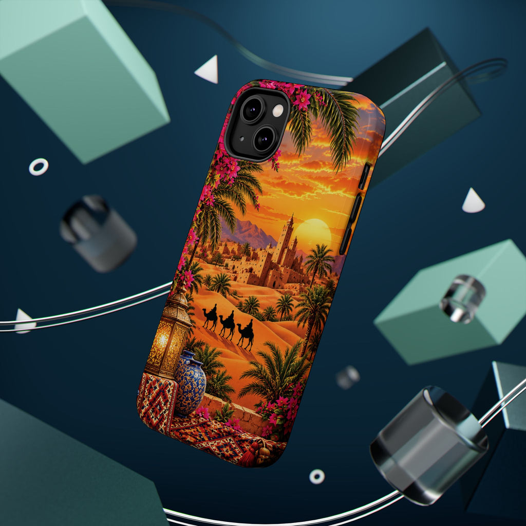 Sahara Heritage — Magnetic Impact-Resistant iPhone Cover