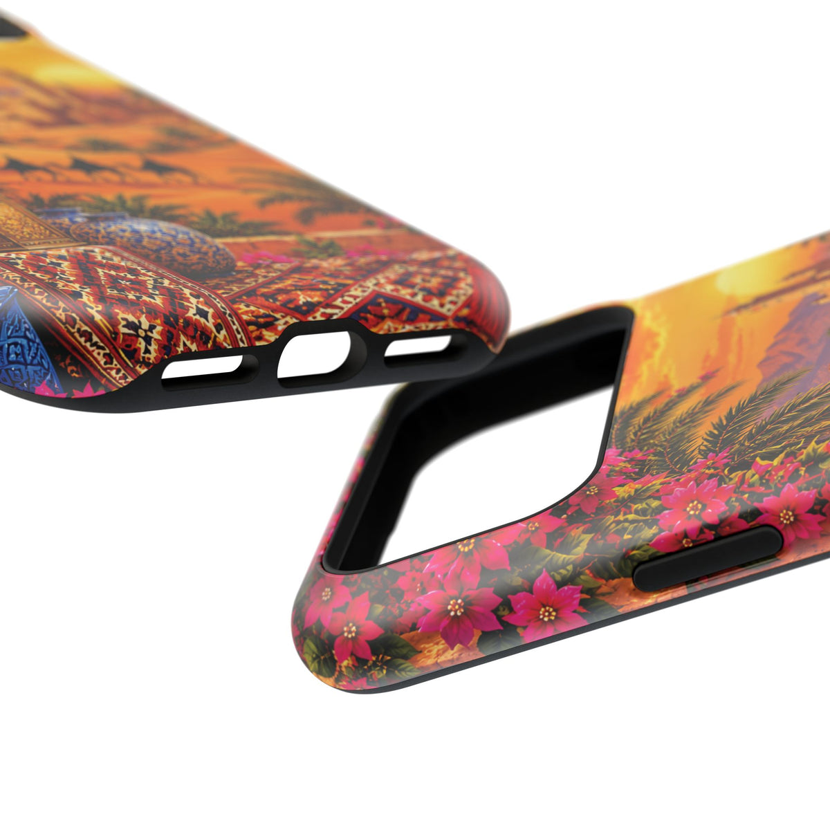 Sahara Heritage — Magnetic Impact-Resistant iPhone Cover