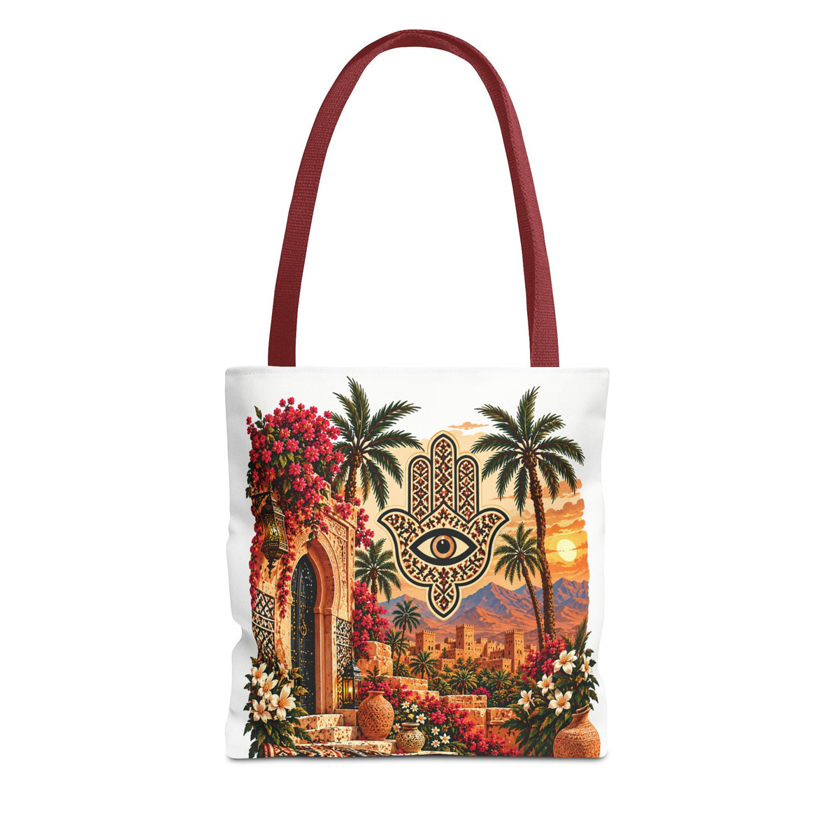 NOOR SULTAN | Golden Oasis Heritage Tote Bag