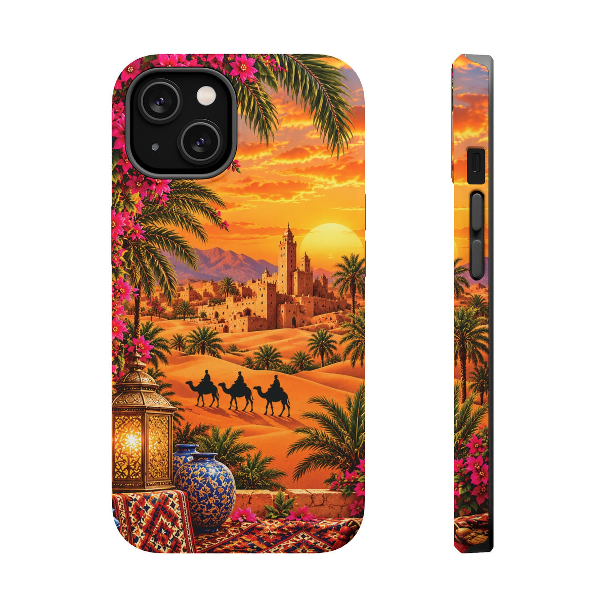 Sahara Heritage — Magnetic Impact-Resistant iPhone Cover
