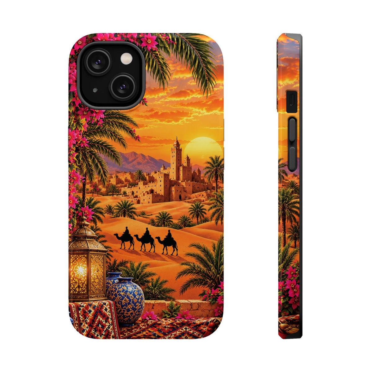 Sahara Heritage — Magnetic Impact-Resistant iPhone Cover
