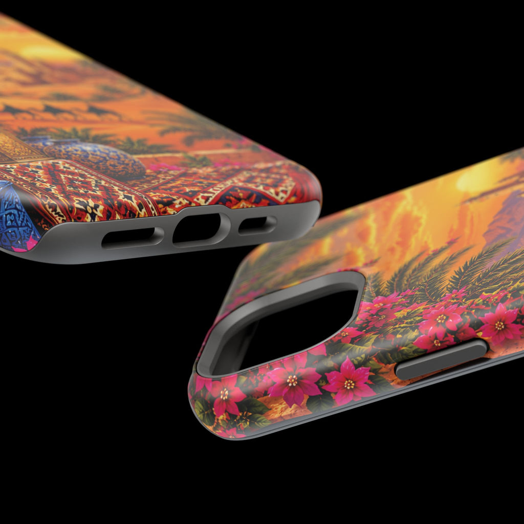 Sahara Heritage — Magnetic Impact-Resistant iPhone Cover
