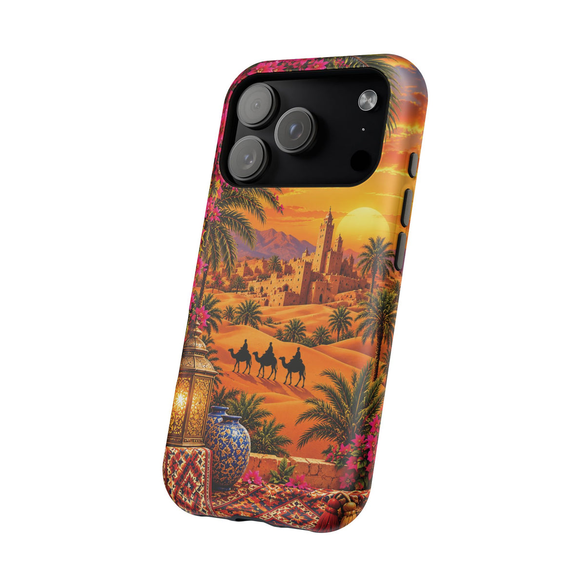 Sahara Heritage — Magnetic Impact-Resistant iPhone Cover