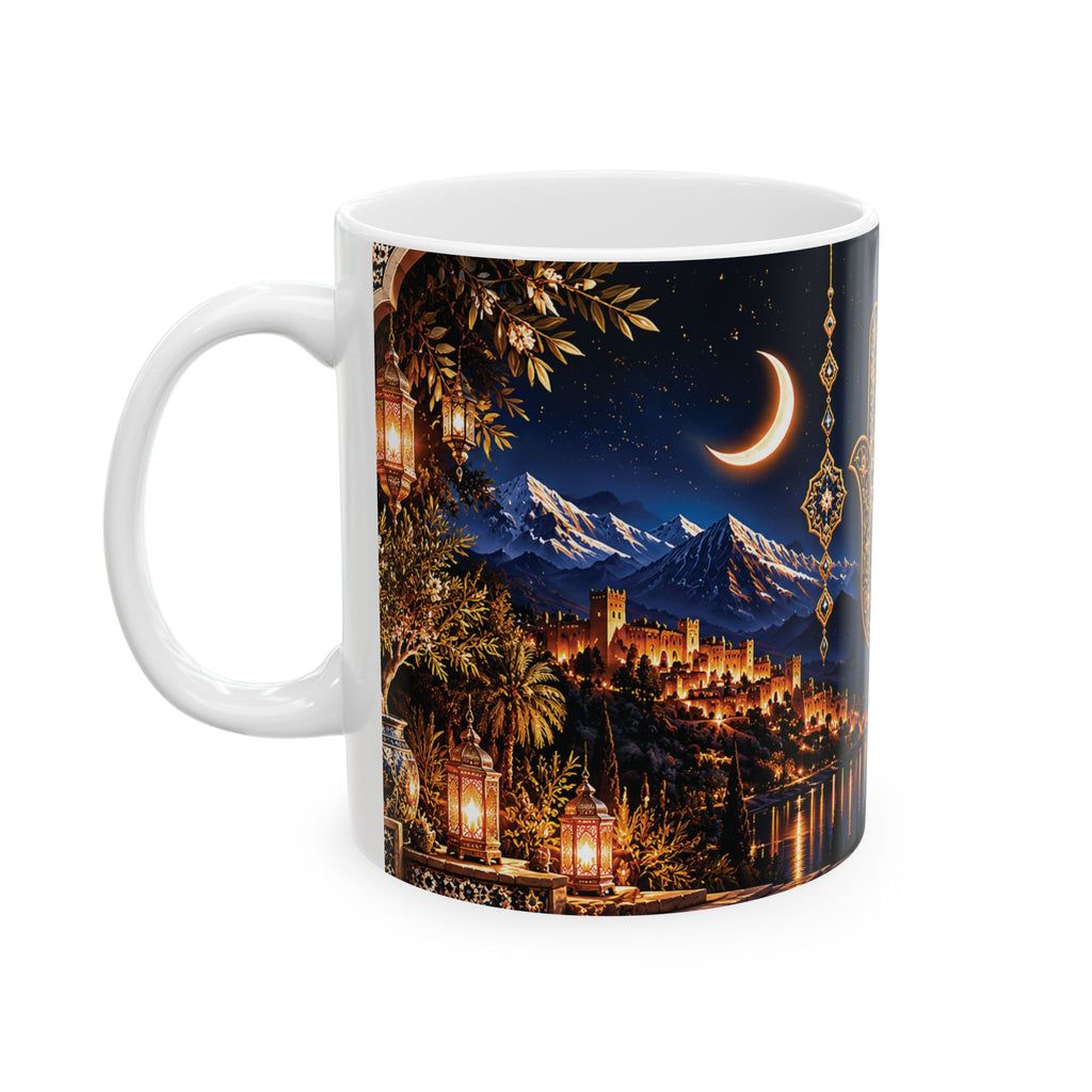 Moroccan Atlas Night Khmisa Mug | NOOR SULTAN