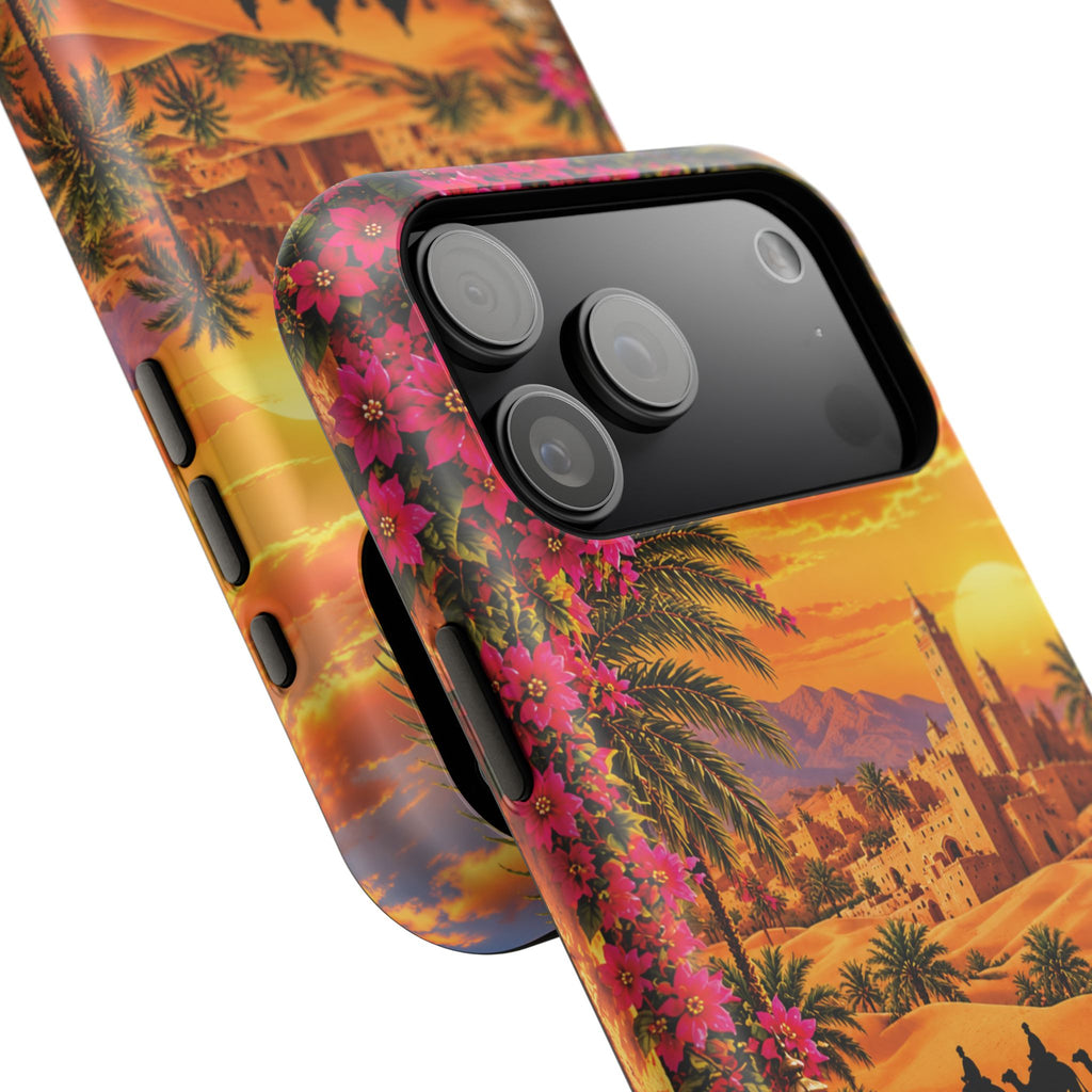 Sahara Heritage — Magnetic Impact-Resistant iPhone Cover