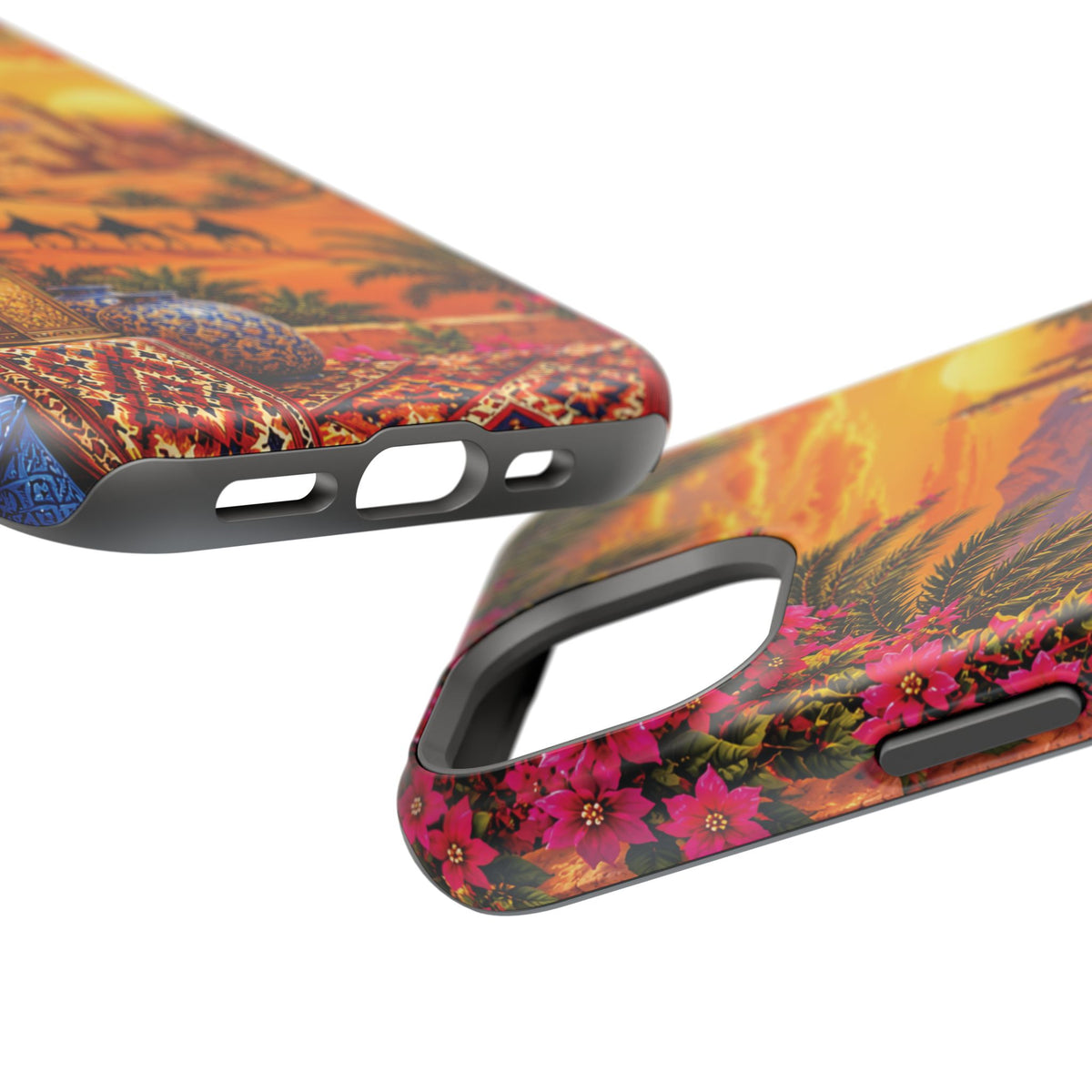 Sahara Heritage — Magnetic Impact-Resistant iPhone Cover