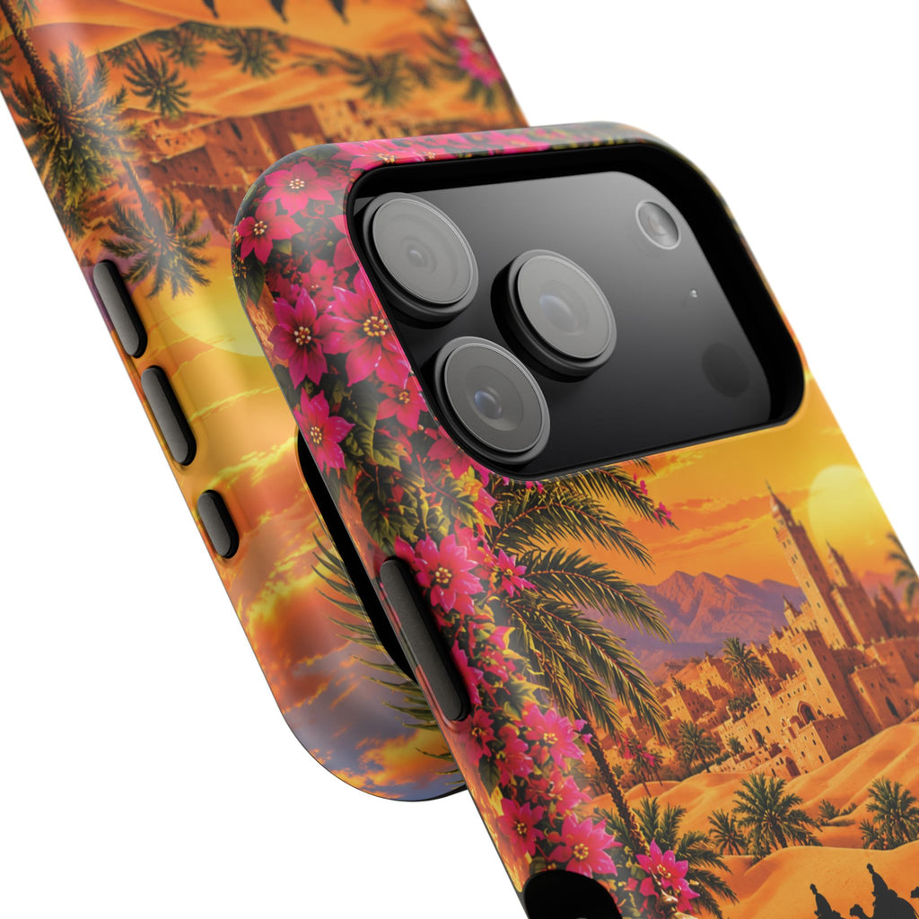 Sahara Heritage — Magnetic Impact-Resistant iPhone Cover
