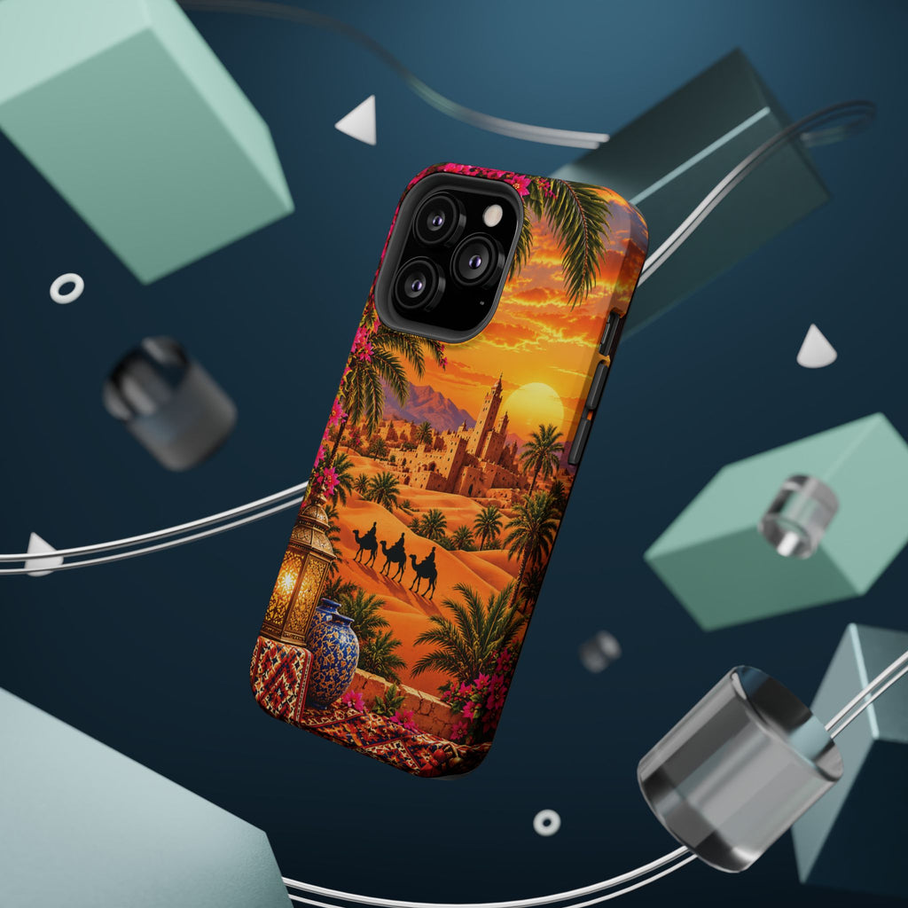 Sahara Heritage — Magnetic Impact-Resistant iPhone Cover