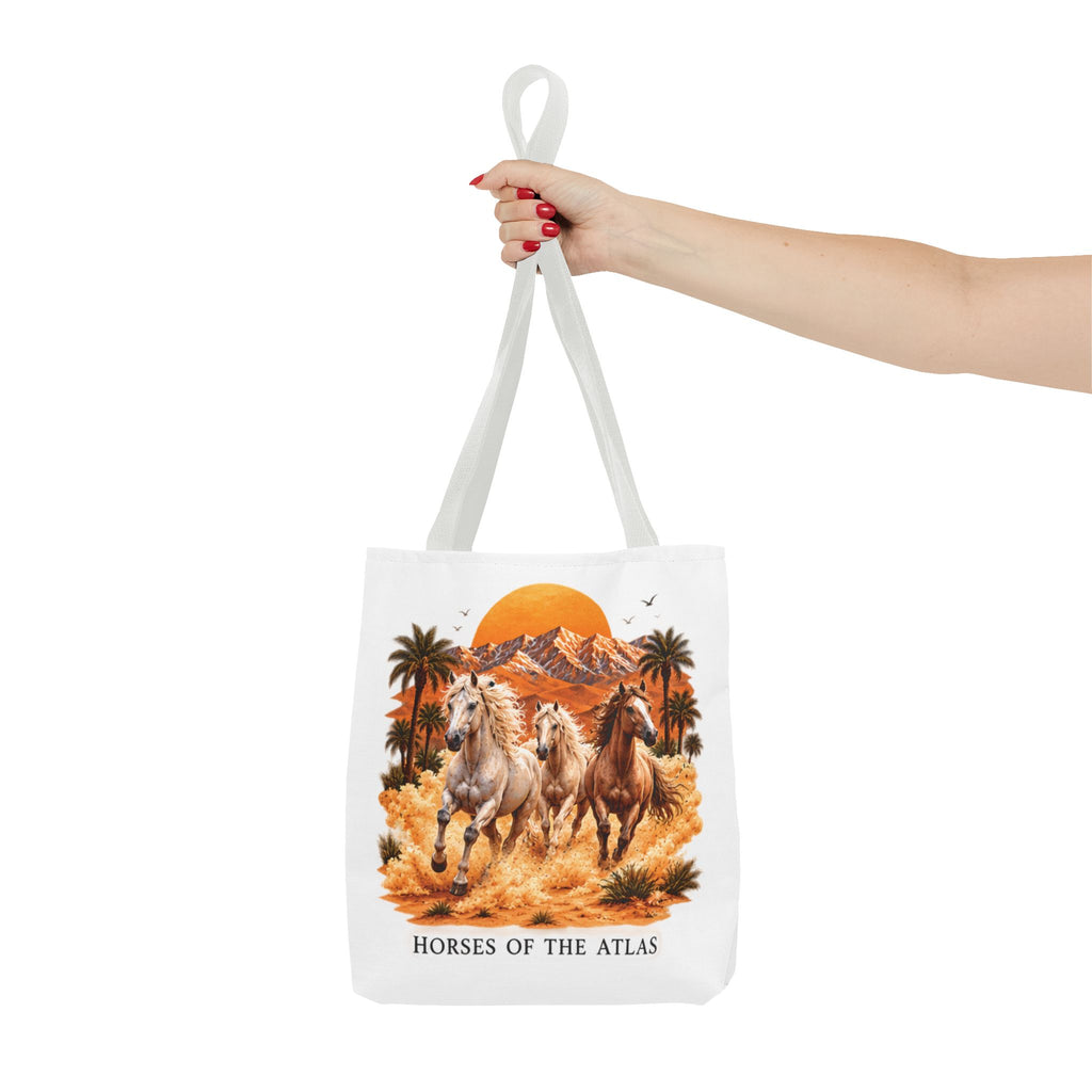 Horses of Atlas Tote Bag (AOP)