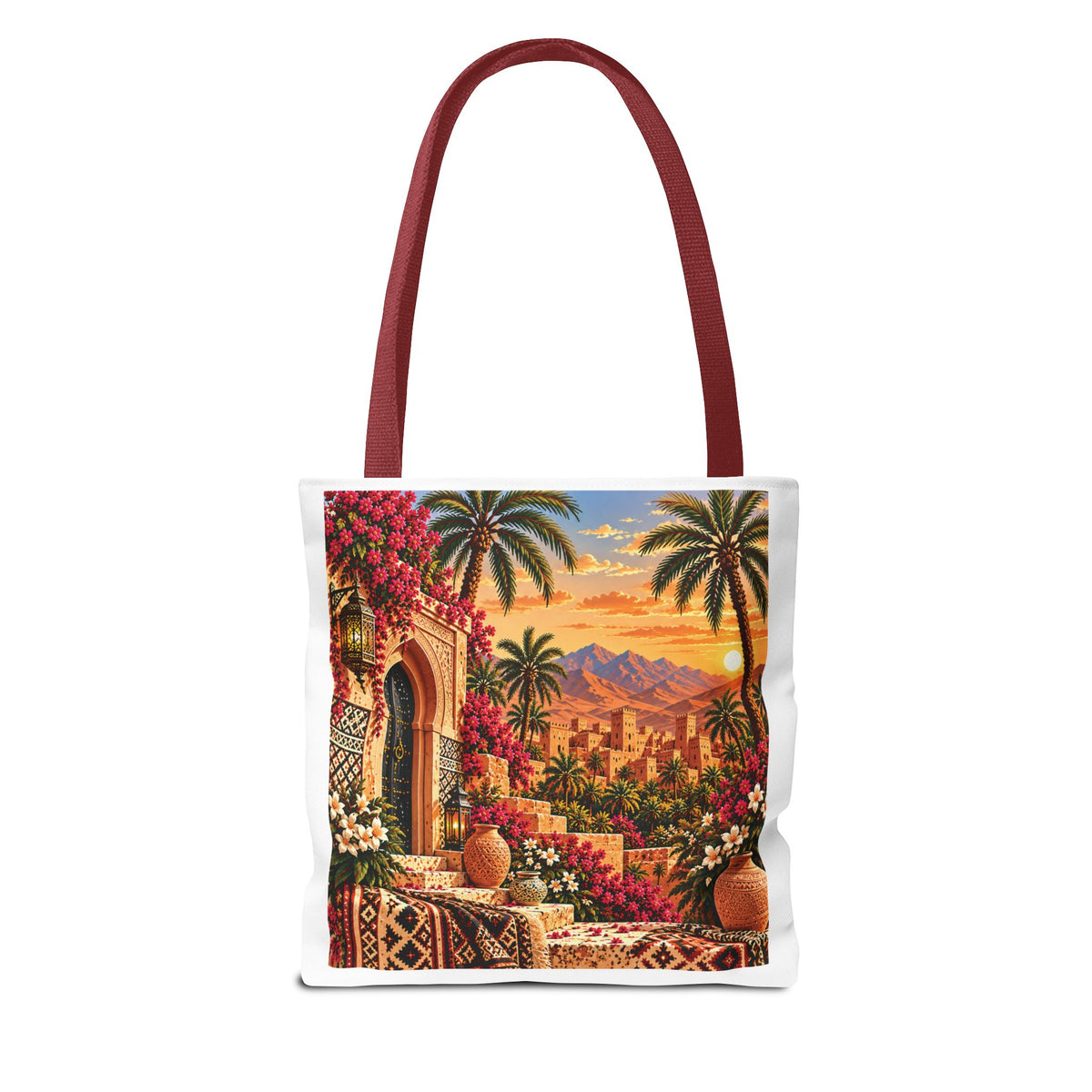 NOOR SULTAN | Golden Oasis Heritage Tote Bag