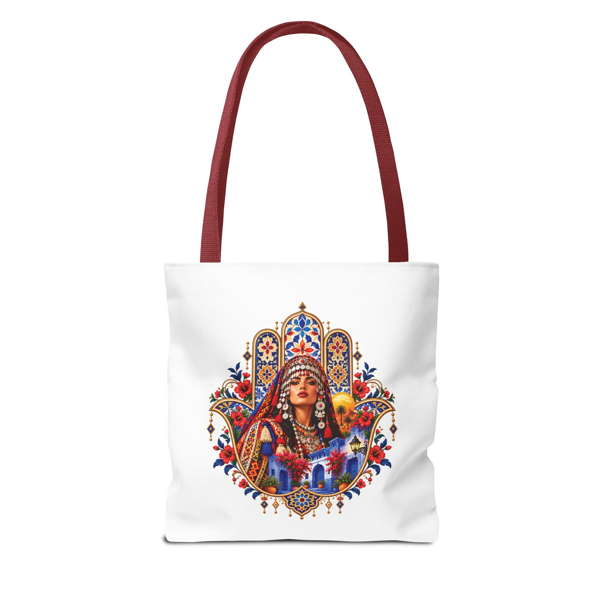 Berber Warrior Tote Bag (AOP)