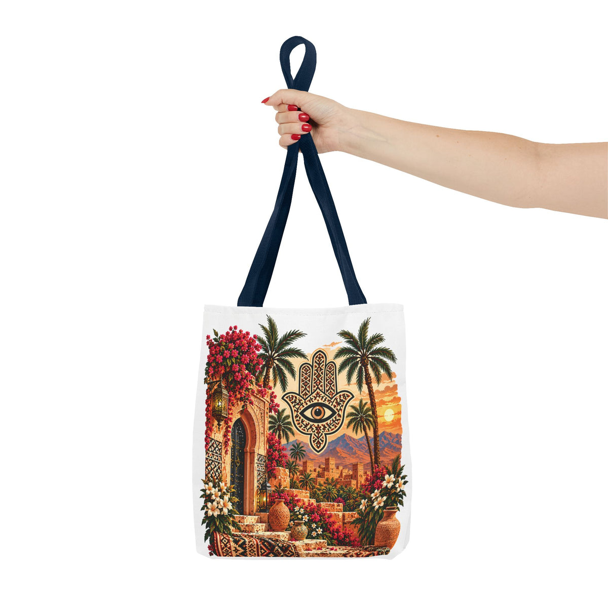 NOOR SULTAN | Golden Oasis Heritage Tote Bag