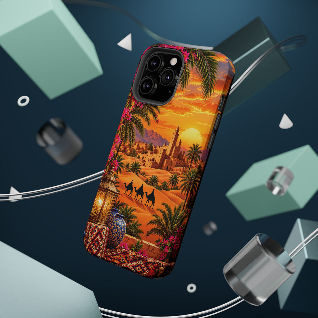 Sahara Heritage — Magnetic Impact-Resistant iPhone Cover