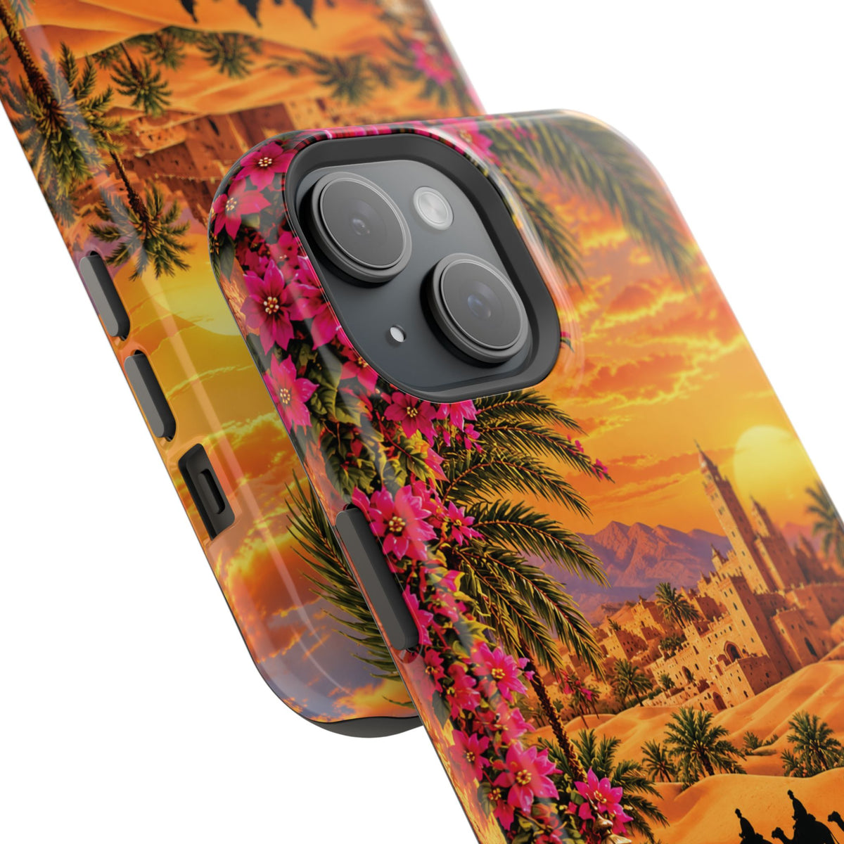Sahara Heritage — Magnetic Impact-Resistant iPhone Cover