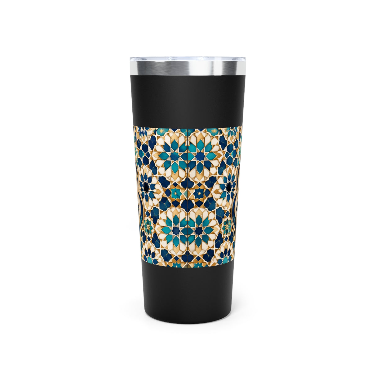 Moroccan Khmisa Heritage Tumbler – 22oz Insulated Stainless Steel Travel Cup | NOOR SULTAN